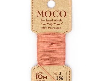 Fujix 'MOCO' Japanese Sashiko Embroidery Thread 156 Dusky Pink UK SELLER