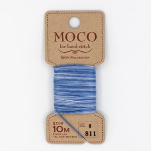Fujix 'MOCO' Japanese Variegated Sashiko Embroidery Thread