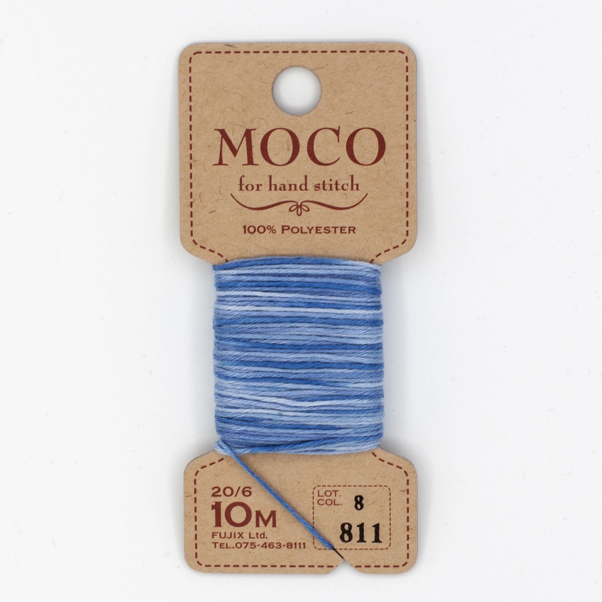 Blue Denim Thread, Beading K.O. MOKOページ (55 spool) yd. アイドル