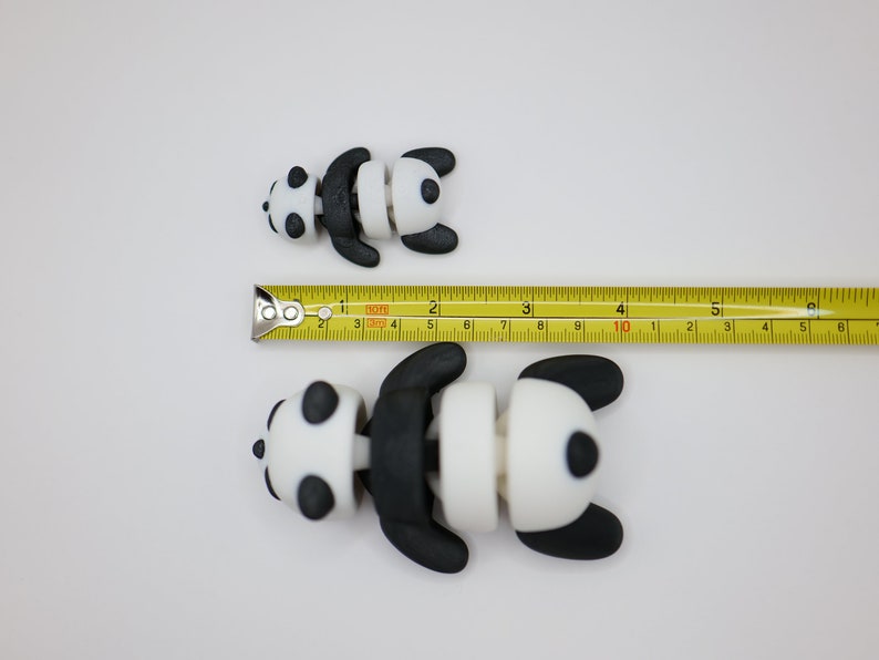 Cute Panda Flexi Fidget Toy Bundle Articulated 3D Printed Giant Panda ...