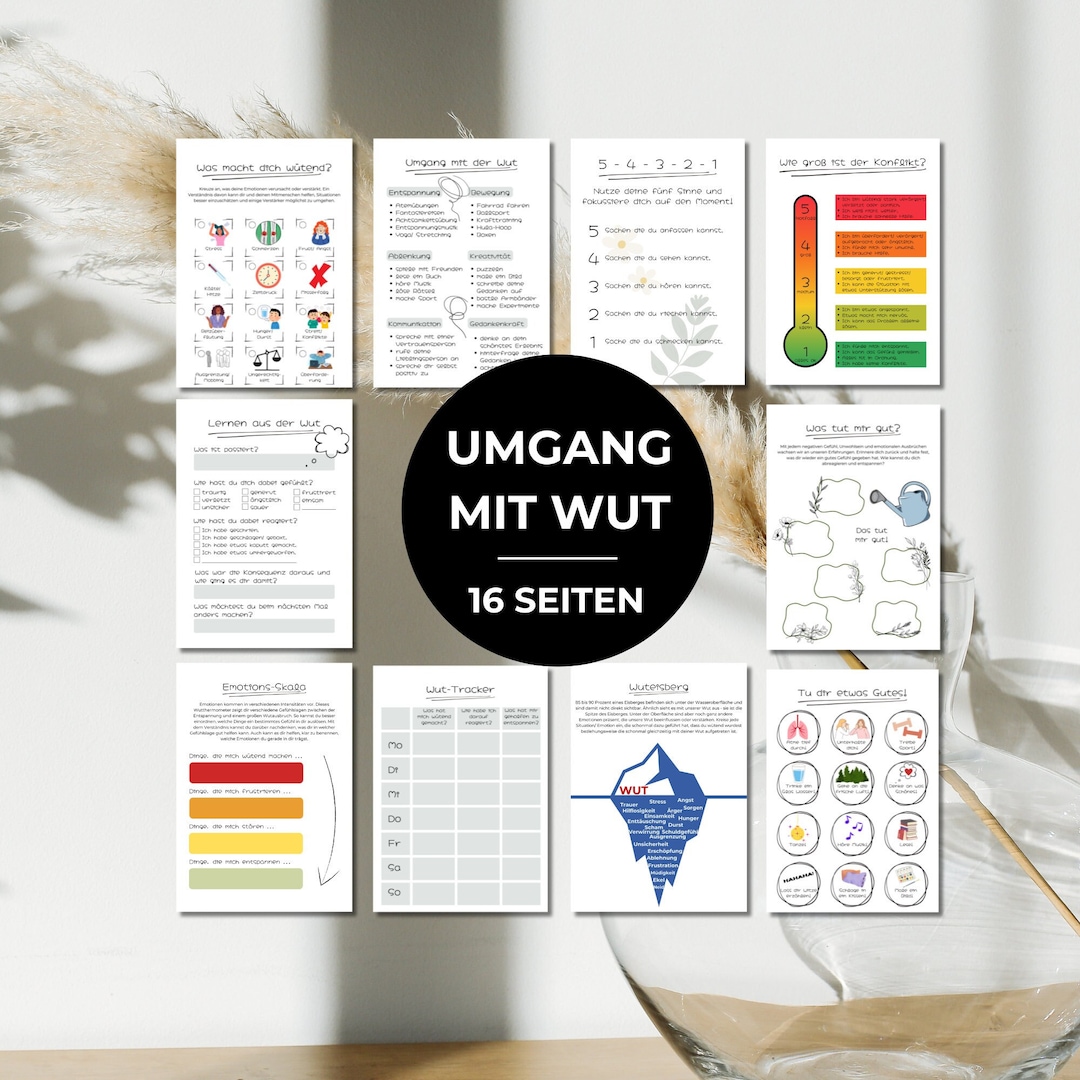 Anger Management Method Kit | Anger in Children | Reflection ...