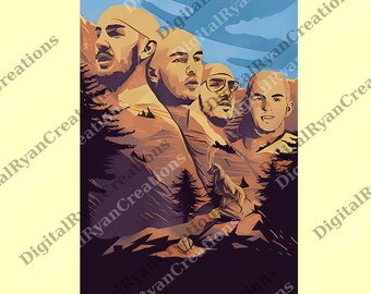 Monte Rushmore png, 4 luglio png, USA divertente png, Merica png, Patriottico divertente png, Volto del Monte Rushmore png