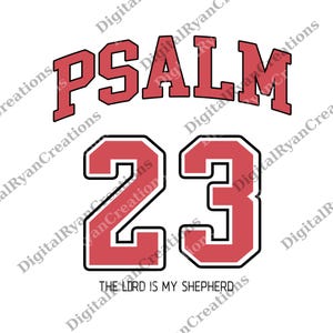 Psalm 23 Christian png, The Lord Is My Shepherd Bible Verse png, Faith-Based Unisex svg, Religious Gift for Men & Women