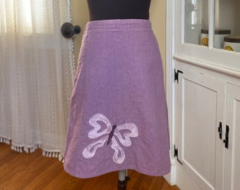 Butterfly Hemp Skirt