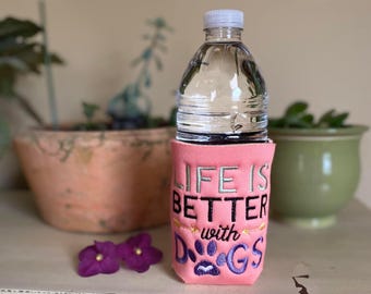 Life is Better with Dogs Can Cooler