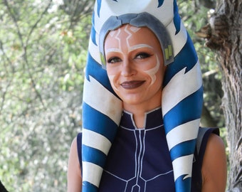 Ahsoka Tano Cosplay - Evafoam Lekku / Headpiece / Headspace - Star Wars Clone Wars S7