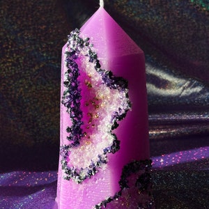 amethyst candle image 1