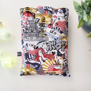 Pochette à livre poche/manga - ramen - cadeau - lecture - lecteur