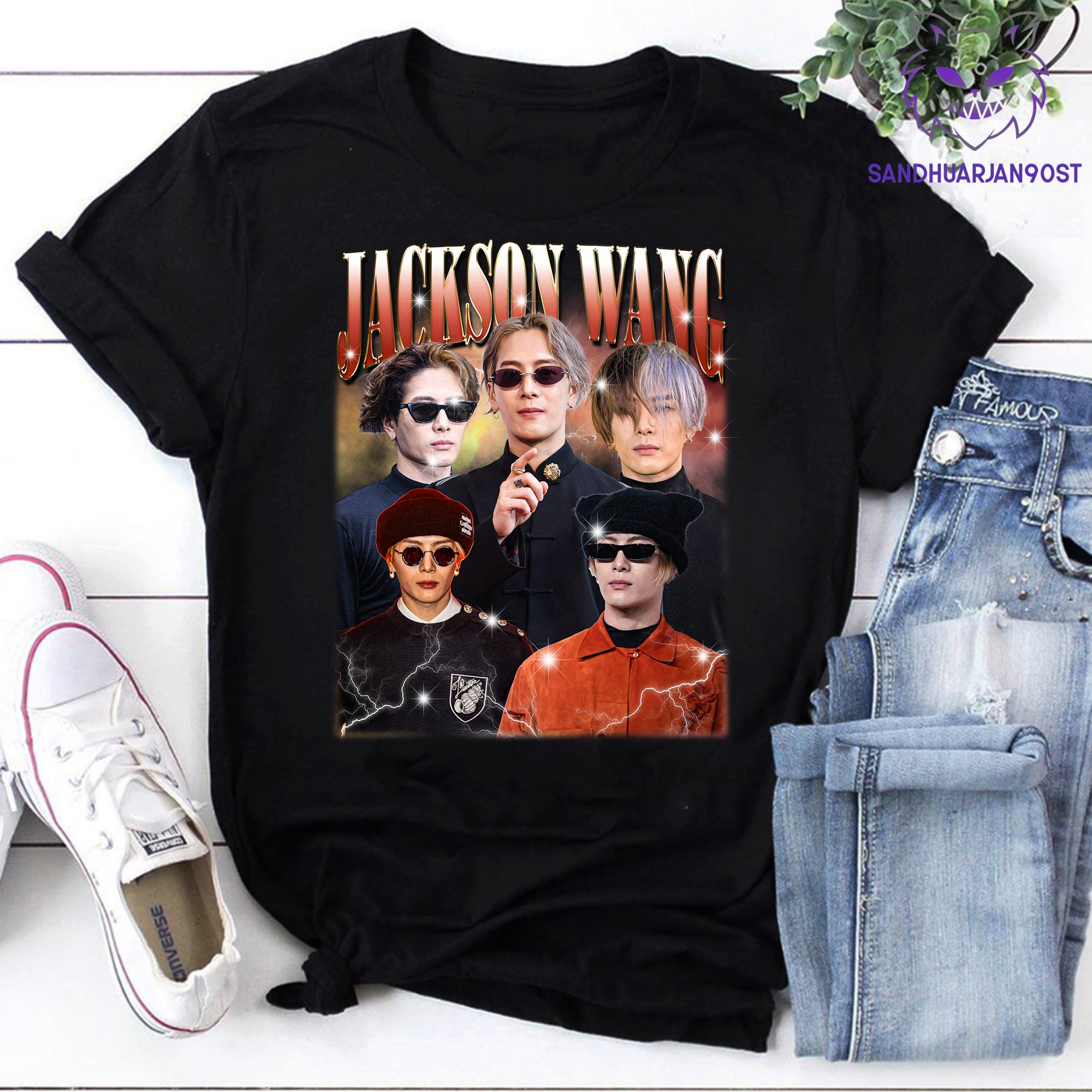 TEAMWANG Tシャツ ホワイト GOT7 ジャクソン ジェク スニの通販