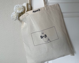 kpop AGUST D bolso de mano / Suga D-2 totebag / golosinas Suga