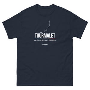 Col du Tourmalet Classic Climbs unisex cotton t-shirt