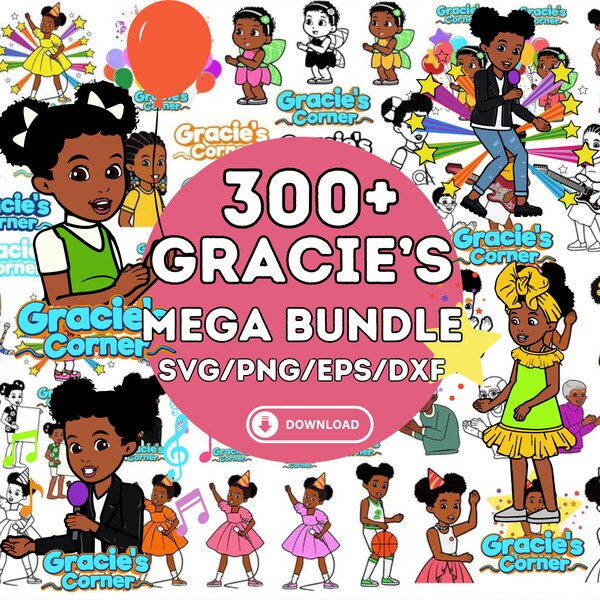 300+ Gracie's Corner SVG Bundles, Gracie's Corner Birthday Png, Birthday Girl, 1st Birthday Png, Birthday Gift Gracie's Corner Sublimation