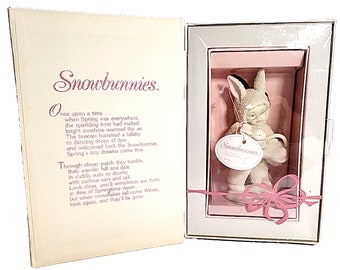 Dept 56 Snowbunnies “I’ll Love You Forever” Springtime Series #2615-8 New in Box