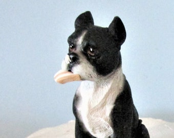dog I licked it its mine, FREE SHIP  funny cake topper Collie dog wedding cake topper pawsnclaws collie