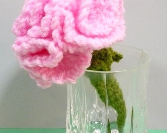 Flower Crochet Pattern Carnations Crochet Pattern PDF Instant Download Flowers for Mother's Day