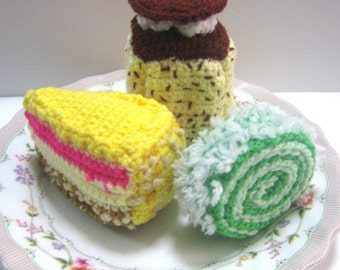 Cake Crochet Pattern Sweet Food Crochet Pattern PDF Instant Download Cake Temptations