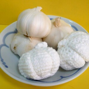 Garlic Crochet Pattern Food Crochet Pattern PDF Instant Download Garlic Bulb image 4