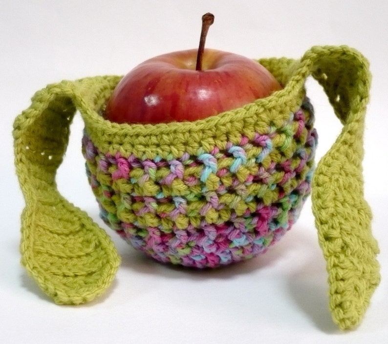 Apple Cozy Crochet Pattern Fruit Jacket Pattern PDF Instant Download Fruit Cozy Pattern image 3