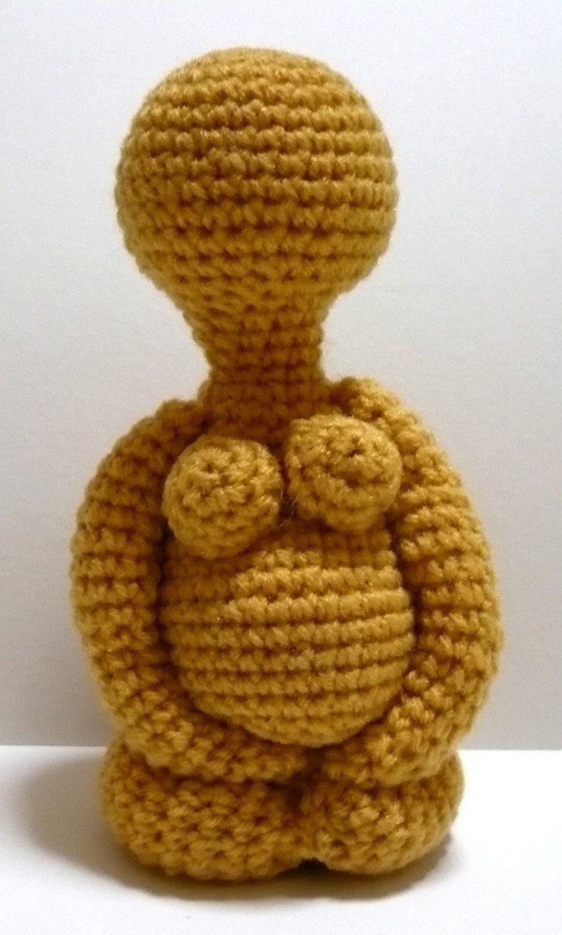 Crochet Amigurumi Pattern Doll Pattern PDF Instant Download Pregnant Woman Form image 3