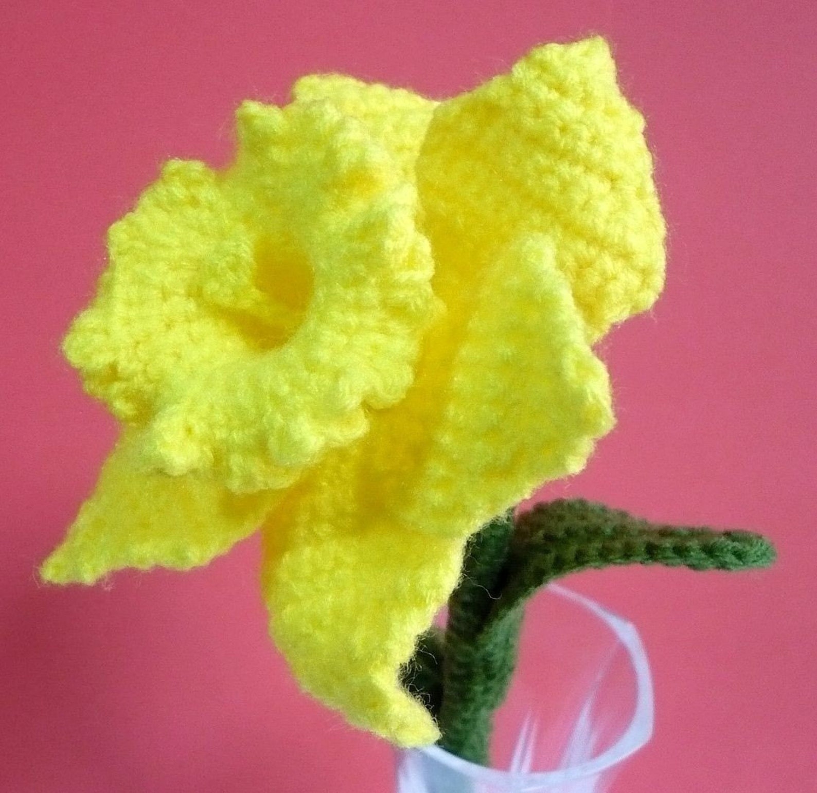 Flower Crochet Pattern Daffodil Crochet Pattern PDF Instant Download