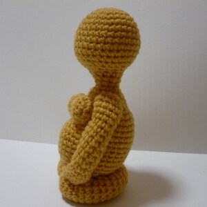 Crochet Amigurumi Pattern Doll Pattern PDF Instant Download Pregnant Woman Form image 4