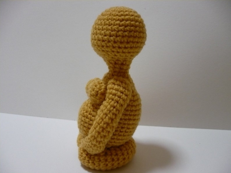 Crochet Amigurumi Pattern Doll Pattern PDF Instant Download Pregnant Woman Form image 4