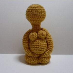 Crochet Amigurumi Pattern Doll Pattern PDF Instant Download Pregnant Woman Form image 1