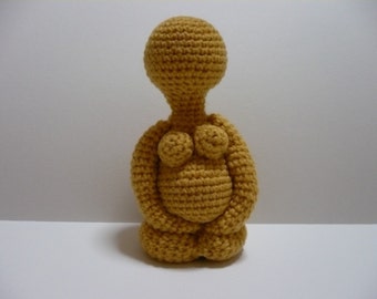 Crochet Amigurumi Pattern Doll Pattern PDF Instant Download Pregnant Woman Form