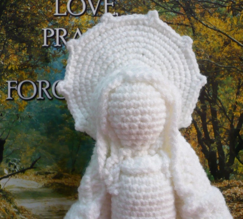 Mother Mary Crochet Amigurumi Pattern Doll Crochet Pattern PDF Instant Download Virgin Mother Mary image 3