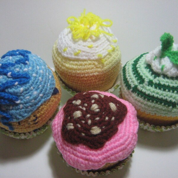 PDF Pattern - Party Cupcakes