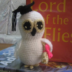 Amigurumi Crochet Pattern Owl Crochet Pattern Animal Pattern PDF Instant Download Wise White Owl Oakley
