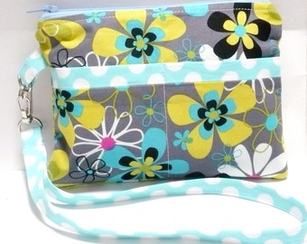 Wristlet Sewing Pattern Purse Sewing Pattern PDF Instant Download Wristlet with exterior pockets