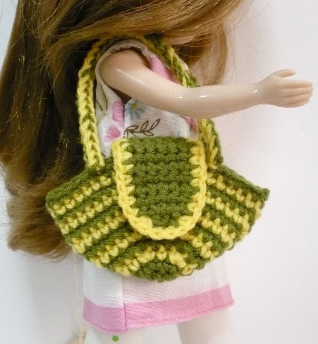 Doll Bag Crochet Pattern Bags for Blythe Crochet Pattern PDF Etsy