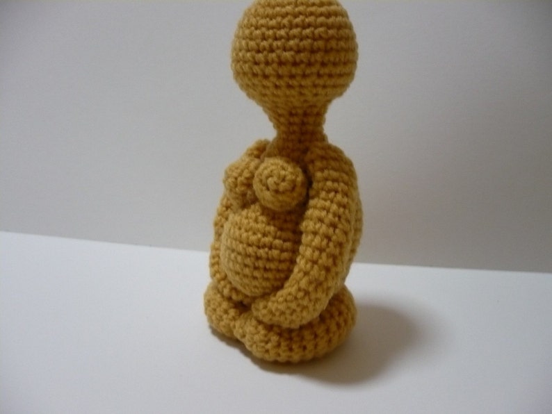 Crochet Amigurumi Pattern Doll Pattern PDF Instant Download Pregnant Woman Form image 2