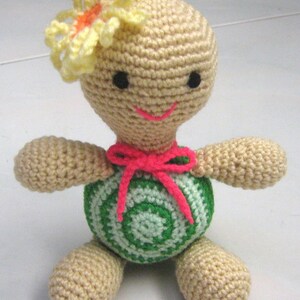 Animal Crochet Pattern Crochet Amigurumi Pattern PDF Instant Download Tootsie Tortoise
