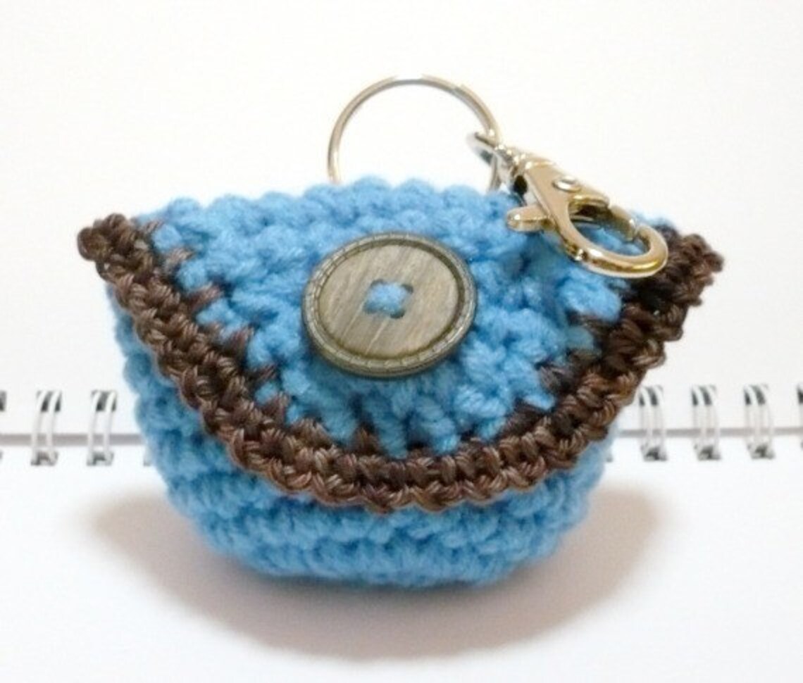 Small Coin Purse Crochet Pattern Pouch Crochet Pattern PDF Etsy