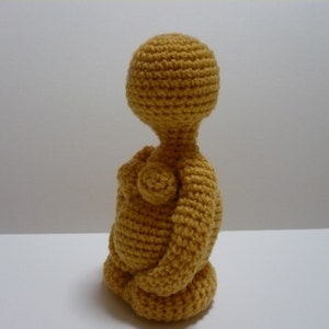 Crochet Amigurumi Pattern Doll Pattern PDF Instant Download Pregnant Woman Form image 5