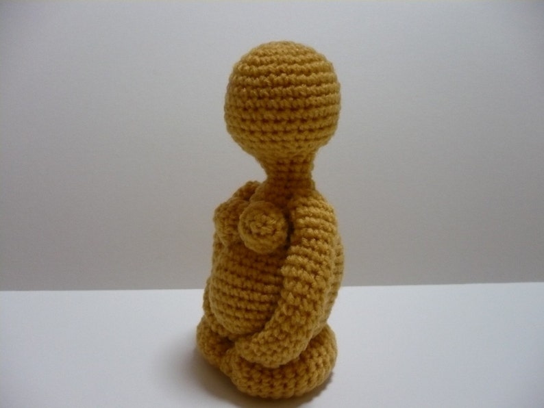 Crochet Amigurumi Pattern Doll Pattern PDF Instant Download Pregnant Woman Form image 5