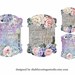 Ribbon - Lace - Thread - Button Keeper Card Instant Digital Download ...