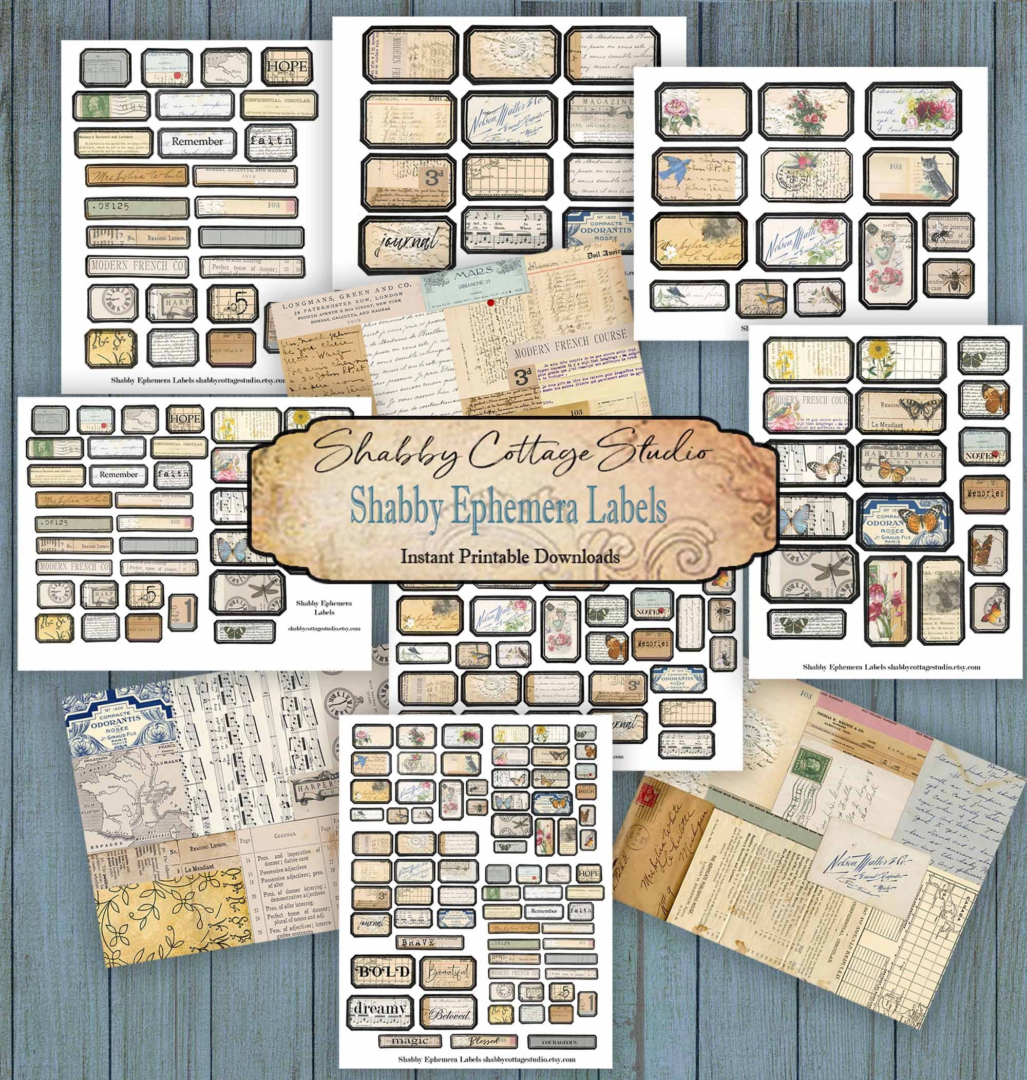 Digital Ephemera Labels and Ephemera Masterboards - Digital Labels - …