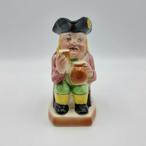 Vintage karakter Toby Jug Man bier drinken, kerstcadeaus,