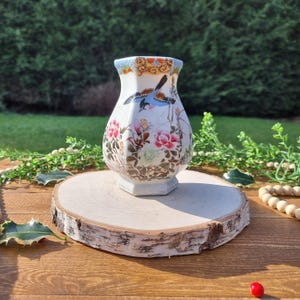 Antigo vaso japonês Seto do início do século XX, cerâmica asiática, cerâmica oriental, presente de colecionador