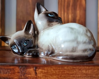 Beswick Siamese Vintage Collectible Cat Made in Uk in Perfect