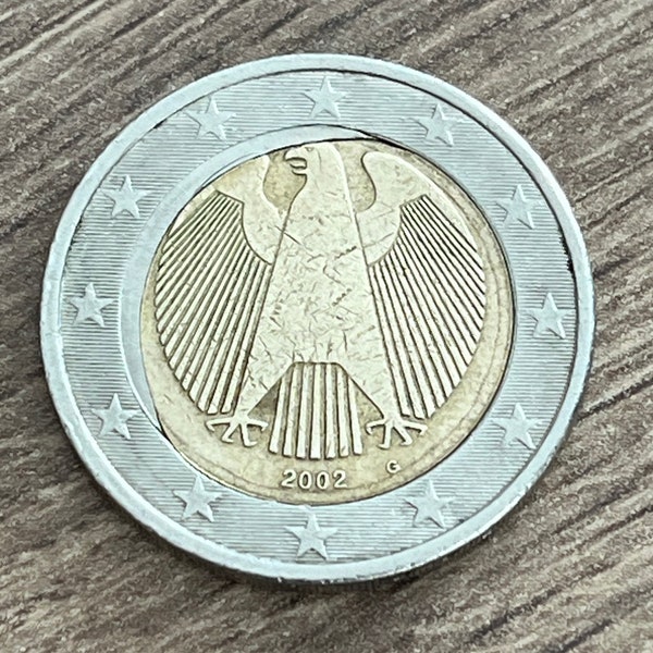 Error de impresión de moneda de 2 euros 2002