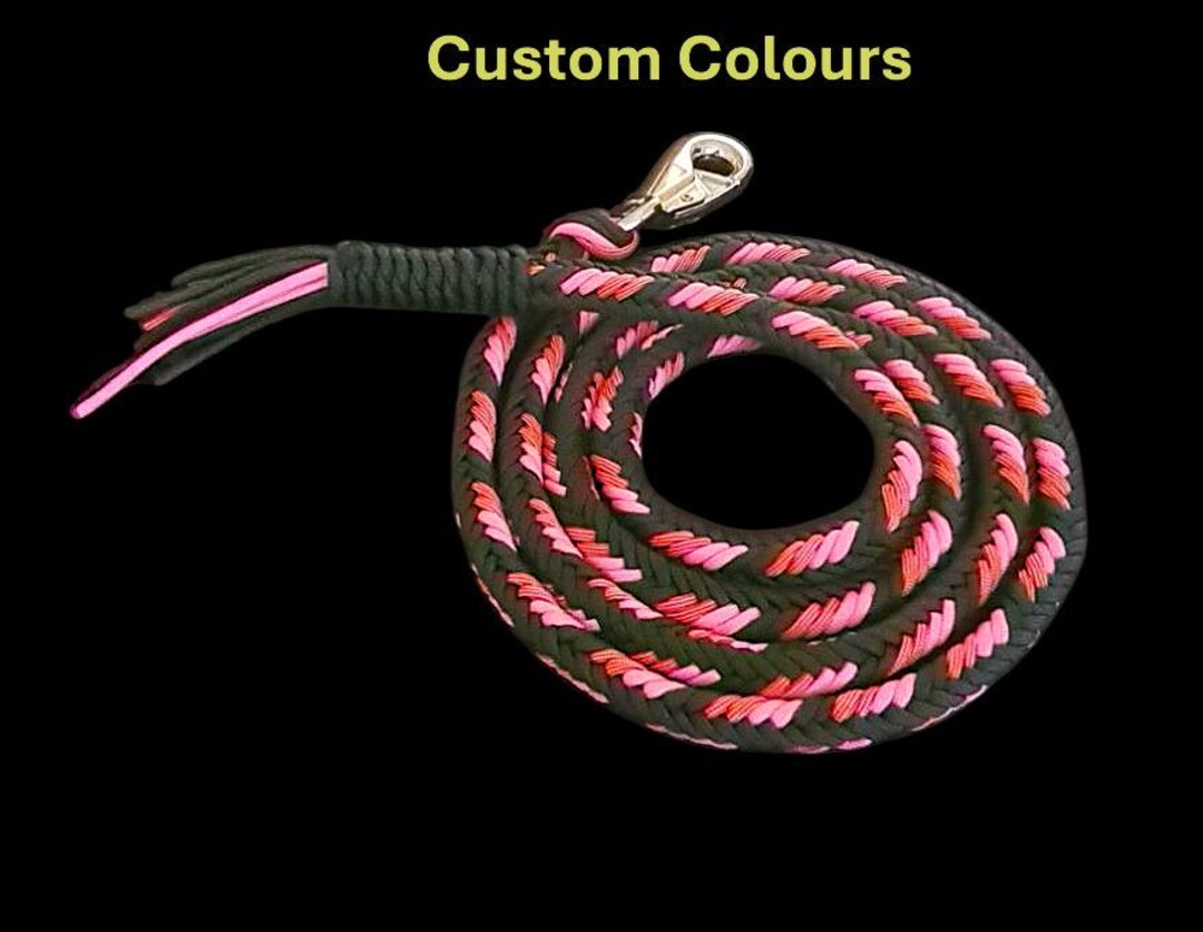 Custom Braided Paracord Horse Lead Rope - Quality US Paracord 550 - Etsy