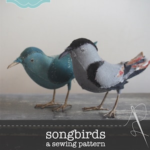 a sewing pattern PDF : songbird image 1