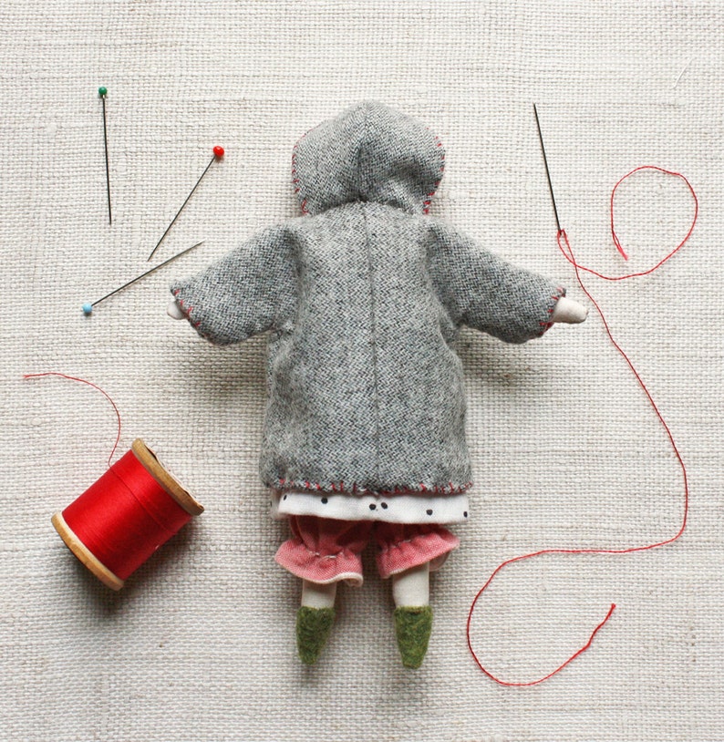 tiny doll coat : a sewing pattern image 4