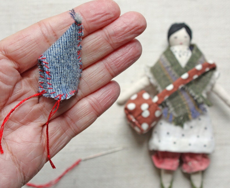 tiny doll coat : a sewing pattern image 5