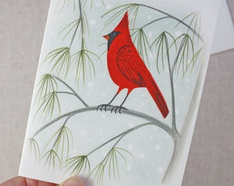 cardinal - notecard