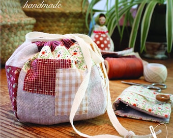patchwork pouch sewing pattern